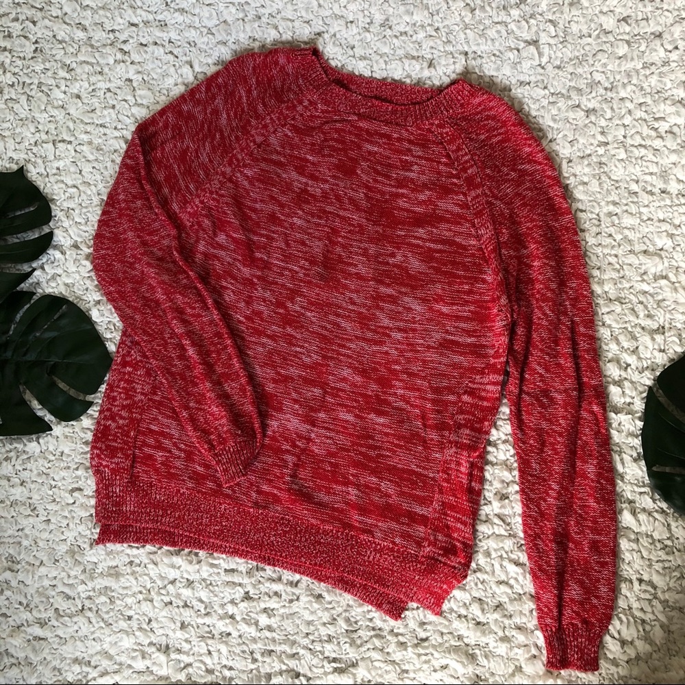 Red sweater